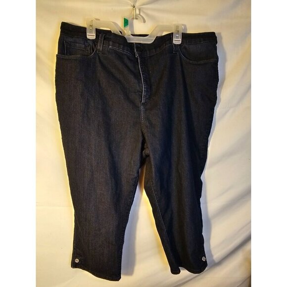 NYDJ Denim - NYDJ Not Your Daughters Jeans Stretch Cropped Capri Length Pants Womens Plus 24W